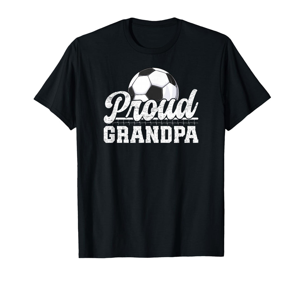 Proud Grandpa Soccer Player Grandfather T-Shirt - Streetwear Style Unisex - T-Shirt, Sweatshirt, Hoodie