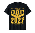 Proud Dad Class 2027 Graduate Senior T-Shirt - Minimalist Print Unisex - T-Shirt, Sweatshirt, Hoodie