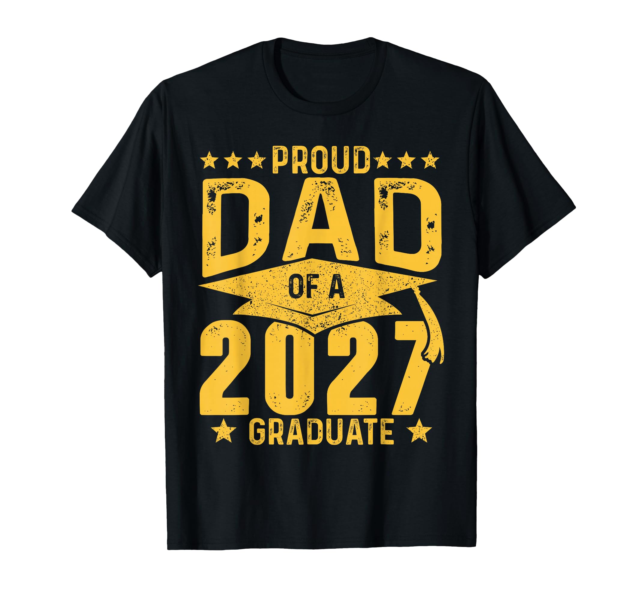 Proud Dad Class 2027 Graduate Senior T-Shirt - Minimalist Print Unisex - T-Shirt, Sweatshirt, Hoodie