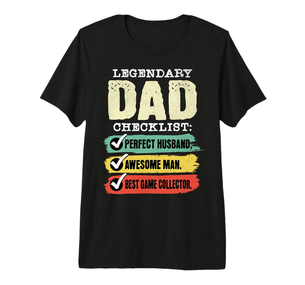 Game Collector Dad Tri Blend T-Shirt - Streetwear Style Unisex - T-Shirt, Sweatshirt, Hoodie