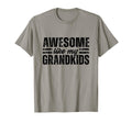 Awesome Like My Grandkids Funny Grandma T-Shirt - Unique Graphic Men Women - T-Shirt, Sweatshirt, Hoodie
