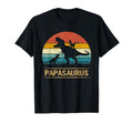 Papasaurus Rex Dinosaur Fathers Day T-Shirt - Streetwear Style Unisex - T-Shirt, Sweatshirt, Hoodie