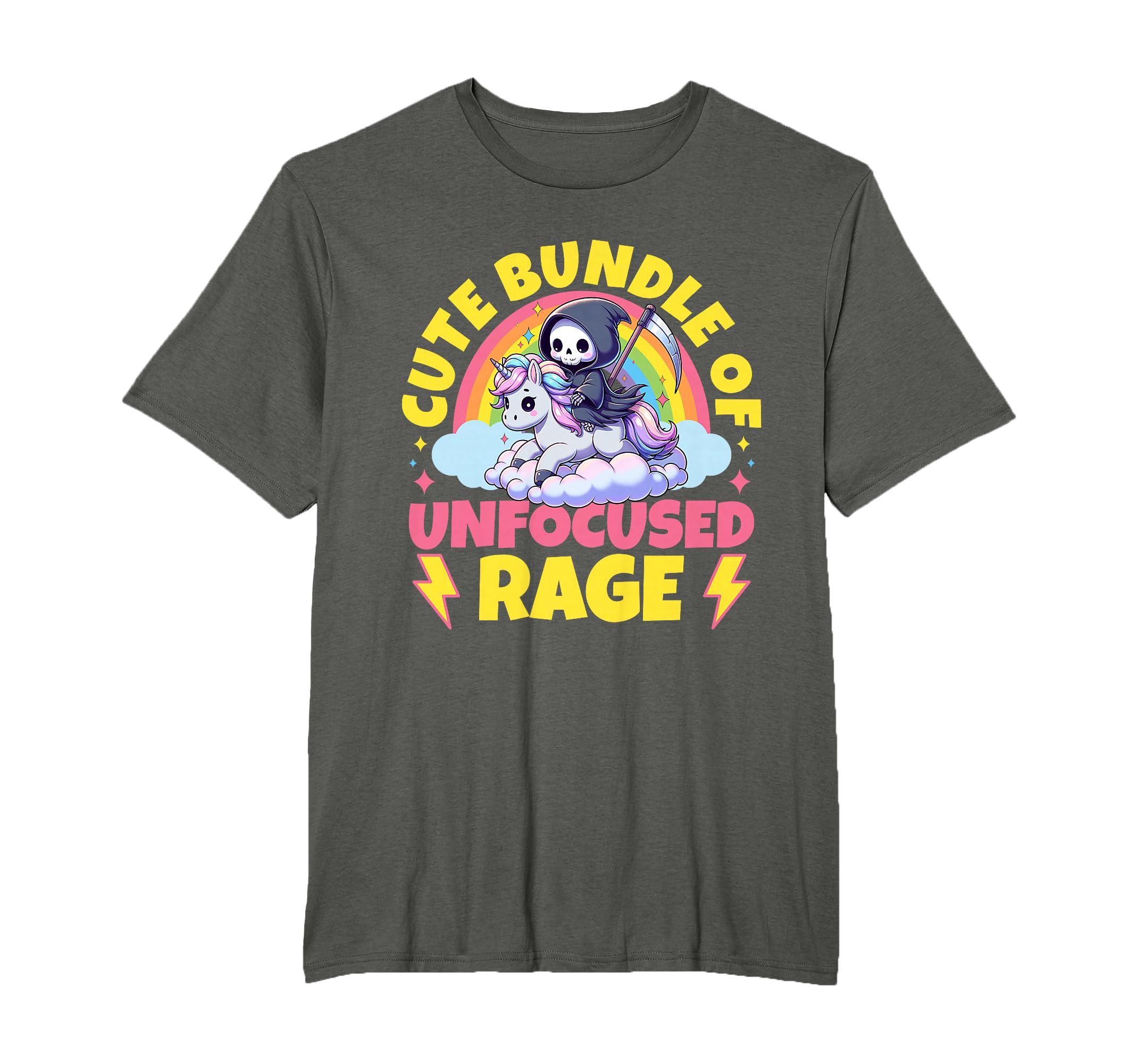Bundle Unfocused Rage Goth Mystical Gothic T-Shirt - Trendy Graphic Unisex - T-Shirt, Sweatshirt, Hoodie