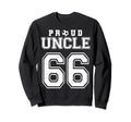 Number 66 Custom Proud Soccer Sweatshirt - Casual Everyday Wear Men Women - T-Shirt, Sweatshirt, Hoodie
