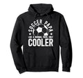 Soccer Papa Grandpa Papa Soccer Player Hoodie - Trendy Graphic Men Women - T-Shirt, Sweatshirt, Hoodie