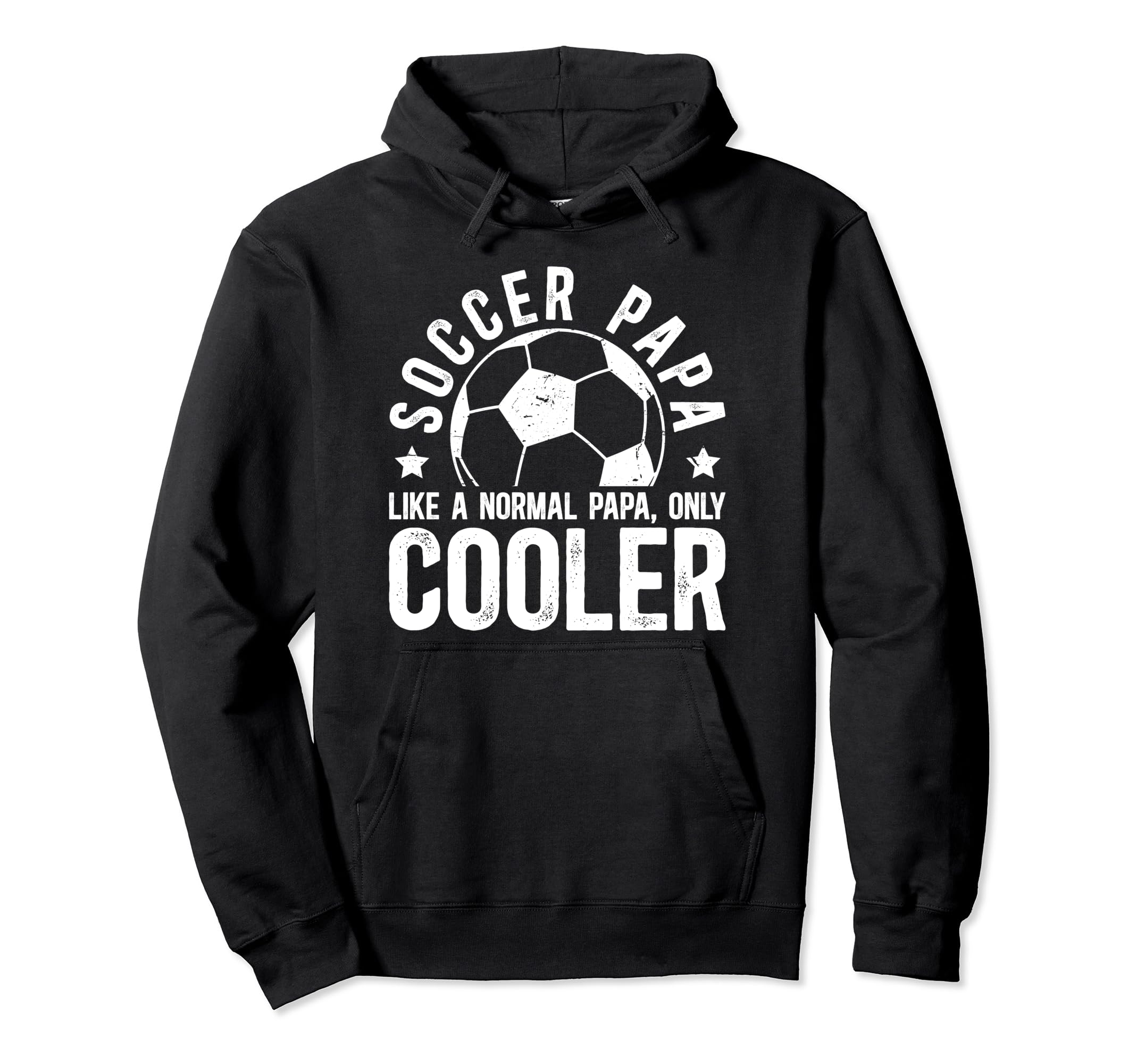Soccer Papa Grandpa Papa Soccer Player Hoodie - Trendy Graphic Men Women - T-Shirt, Sweatshirt, Hoodie