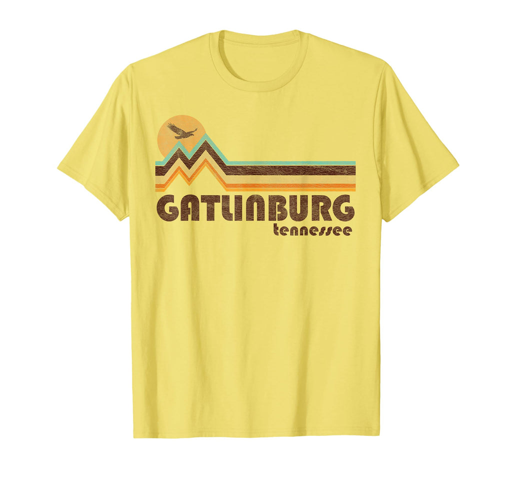 Gatlinburg Tennessee Tn 70S 80S Souvenir T-Shirt - Novelty Apparel Unisex - T-Shirt, Sweatshirt, Hoodie