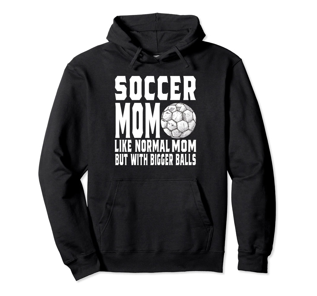 Soccer Mom Game Day Soccer Lovers Sport Hoodie - Graphic Print Unisex - T-Shirt, Sweatshirt, Hoodie