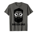 Soccer Dad Funny Messy Hair Beard Soccer Dad T-Shirt - Graphic Print Unisex - T-Shirt, Sweatshirt, Hoodie