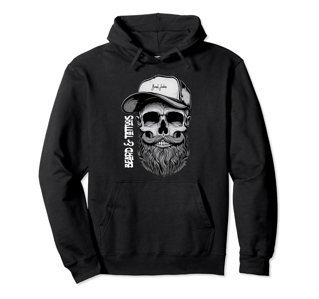 Beard Tattoos Tattoo Bearded Gift Hoodie - Streetwear Style Men Women - T-Shirt, Sweatshirt, Hoodie