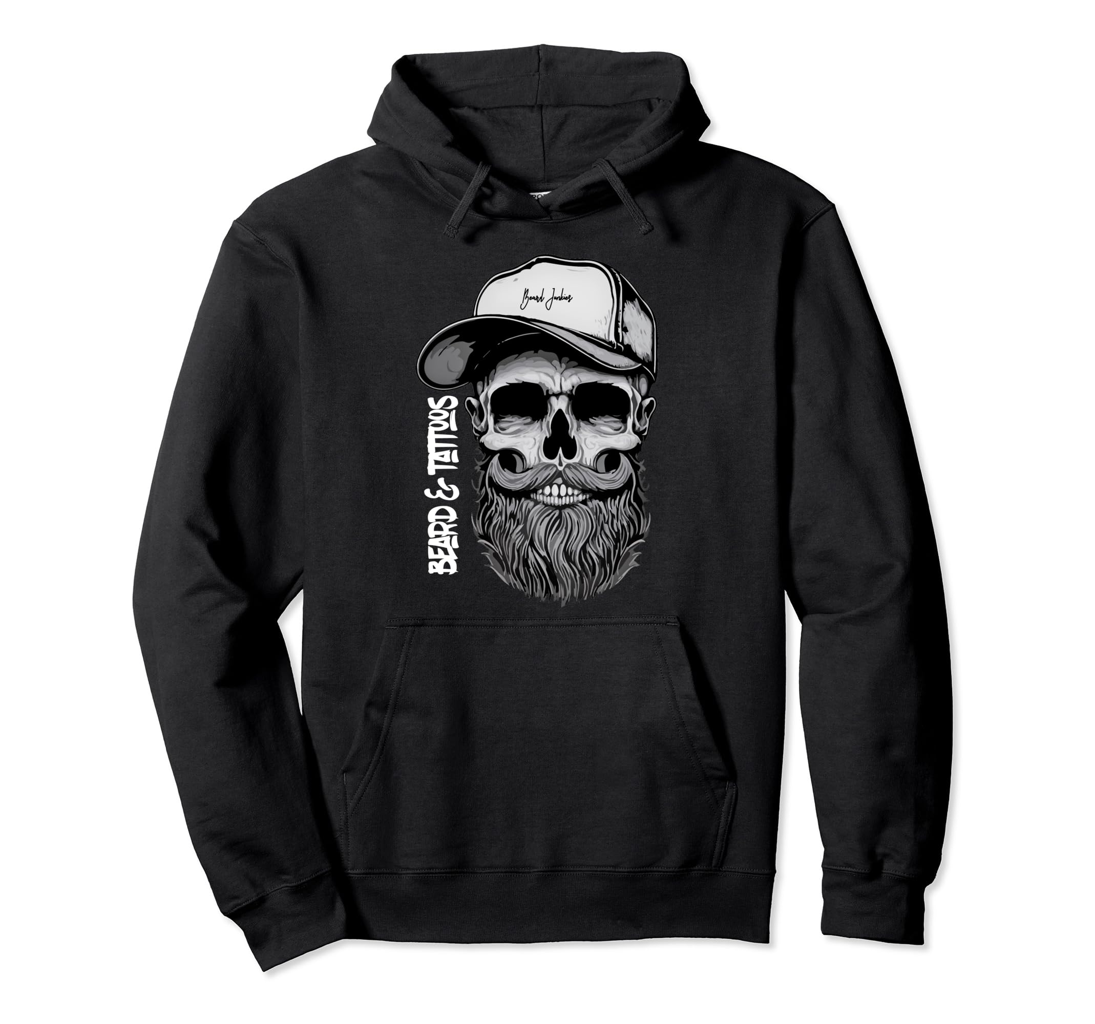 Beard Tattoos Tattoo Bearded Gift Hoodie - Streetwear Style Men Women - T-Shirt, Sweatshirt, Hoodie