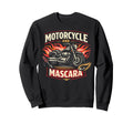 Motorcycle Biker Female Sweatshirt - Custom Art Print Unisex - T-Shirt, Sweatshirt, Hoodie