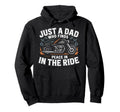 Motorcycle Dad Motorcyle Rider Daddy Hoodie - Graphic Print Men Women - T-Shirt, Sweatshirt, Hoodie