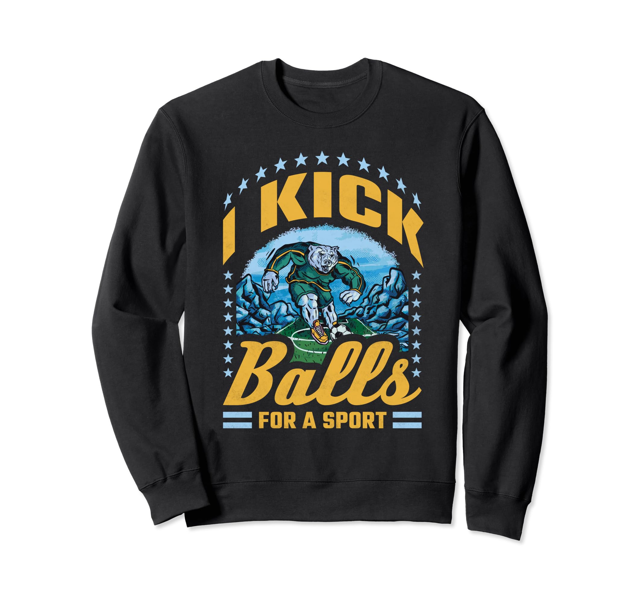 Funny Soccer Player Gift Ideas Futbol Sweatshirt - Graphic Print Men Women - T-Shirt, Sweatshirt, Hoodie