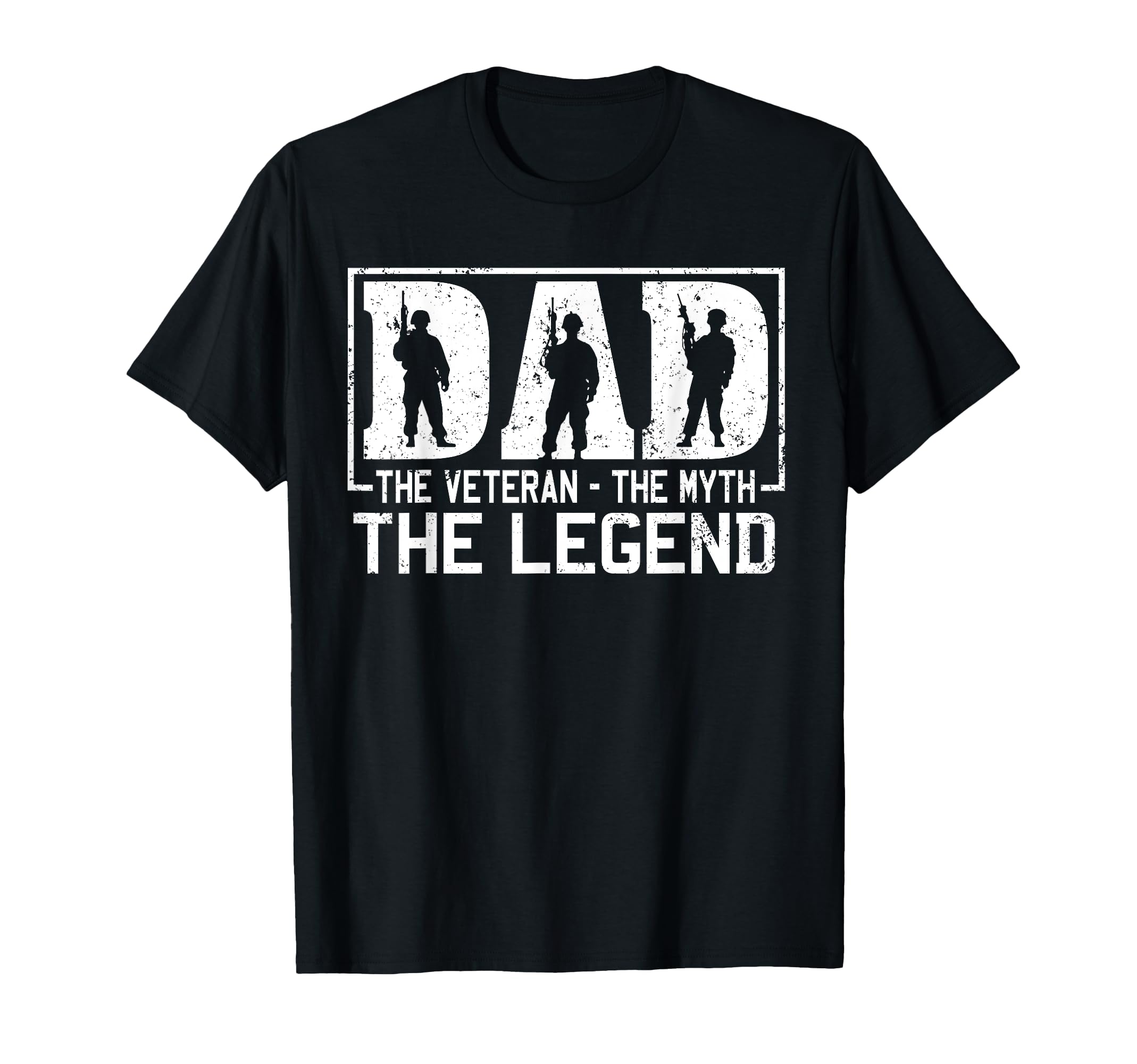Dad Veteran Myth Legend Grandpa T-Shirt - Fun Novelty Design Unisex - T-Shirt, Sweatshirt, Hoodie