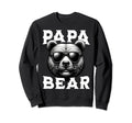 Papa Bear Fathers Day Father Sweatshirt - Casual Everyday Wear for Adults - T-Shirt, Sweatshirt, Hoodie