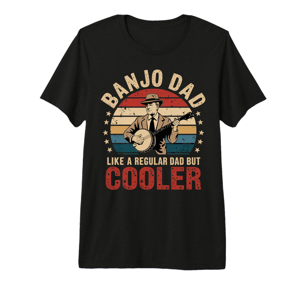 Banjo Teacher Player Dad Bluegrass T-Shirt - Trendy Graphic Men Women - T-Shirt, Sweatshirt, Hoodie
