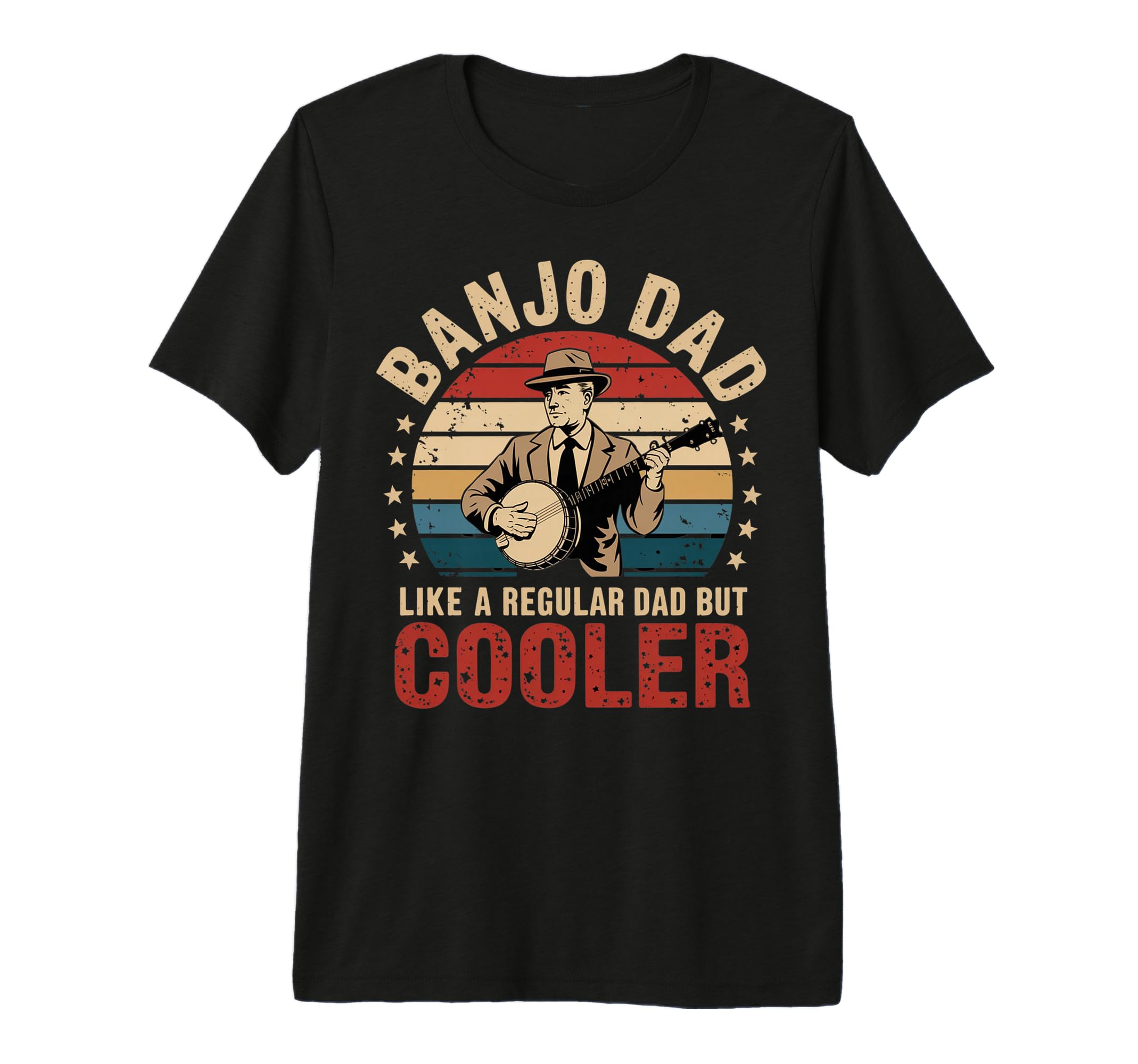 Banjo Teacher Player Dad Bluegrass T-Shirt - Trendy Graphic Men Women - T-Shirt, Sweatshirt, Hoodie