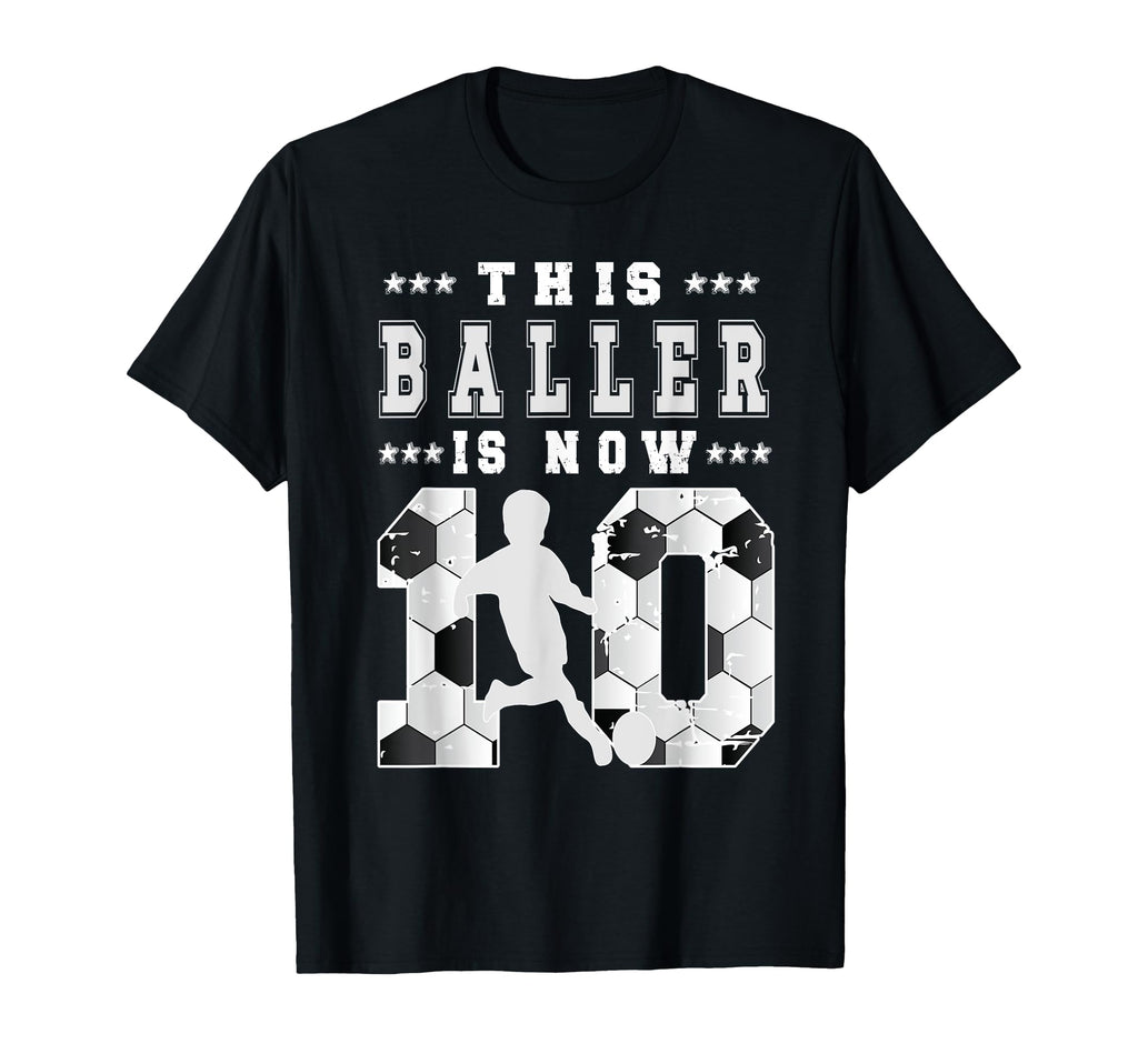 10Th Birthday Soccer Ten Year Old T-Shirt - Unique Graphic Men Women - T-Shirt, Sweatshirt, Hoodie
