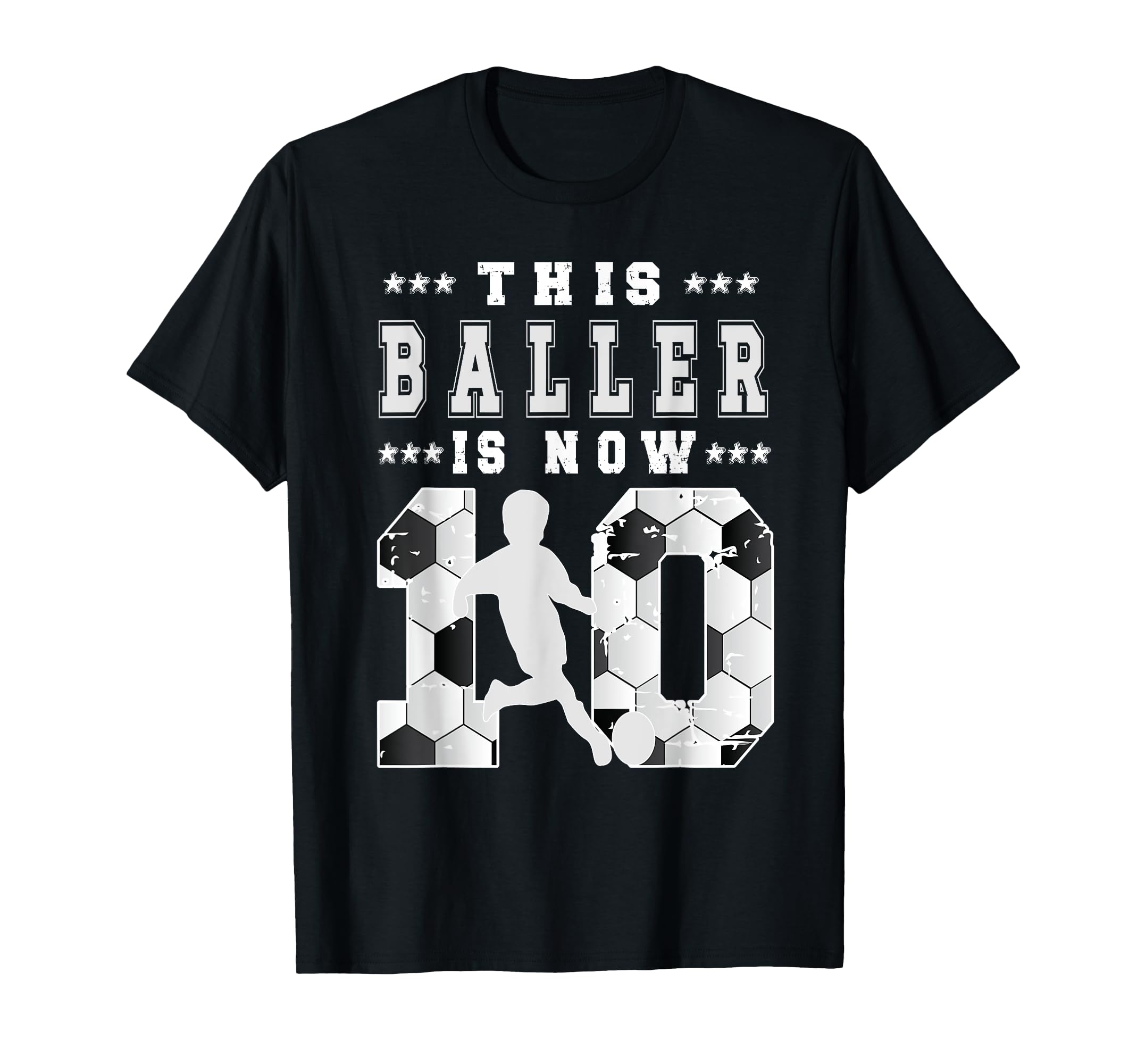 10Th Birthday Soccer Ten Year Old T-Shirt - Unique Graphic Men Women - T-Shirt, Sweatshirt, Hoodie