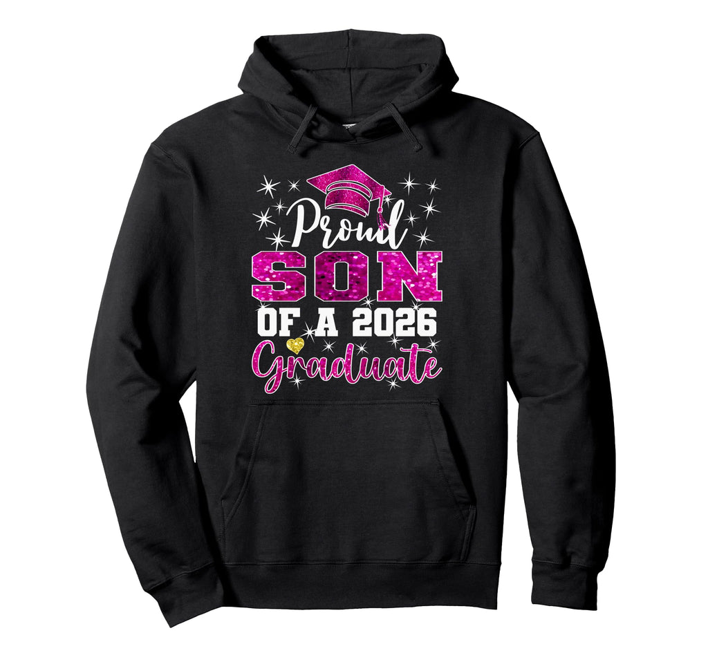 Super Proud Son 2026 Graduate Senior Hoodie - Streetwear Style Unisex - T-Shirt, Sweatshirt, Hoodie