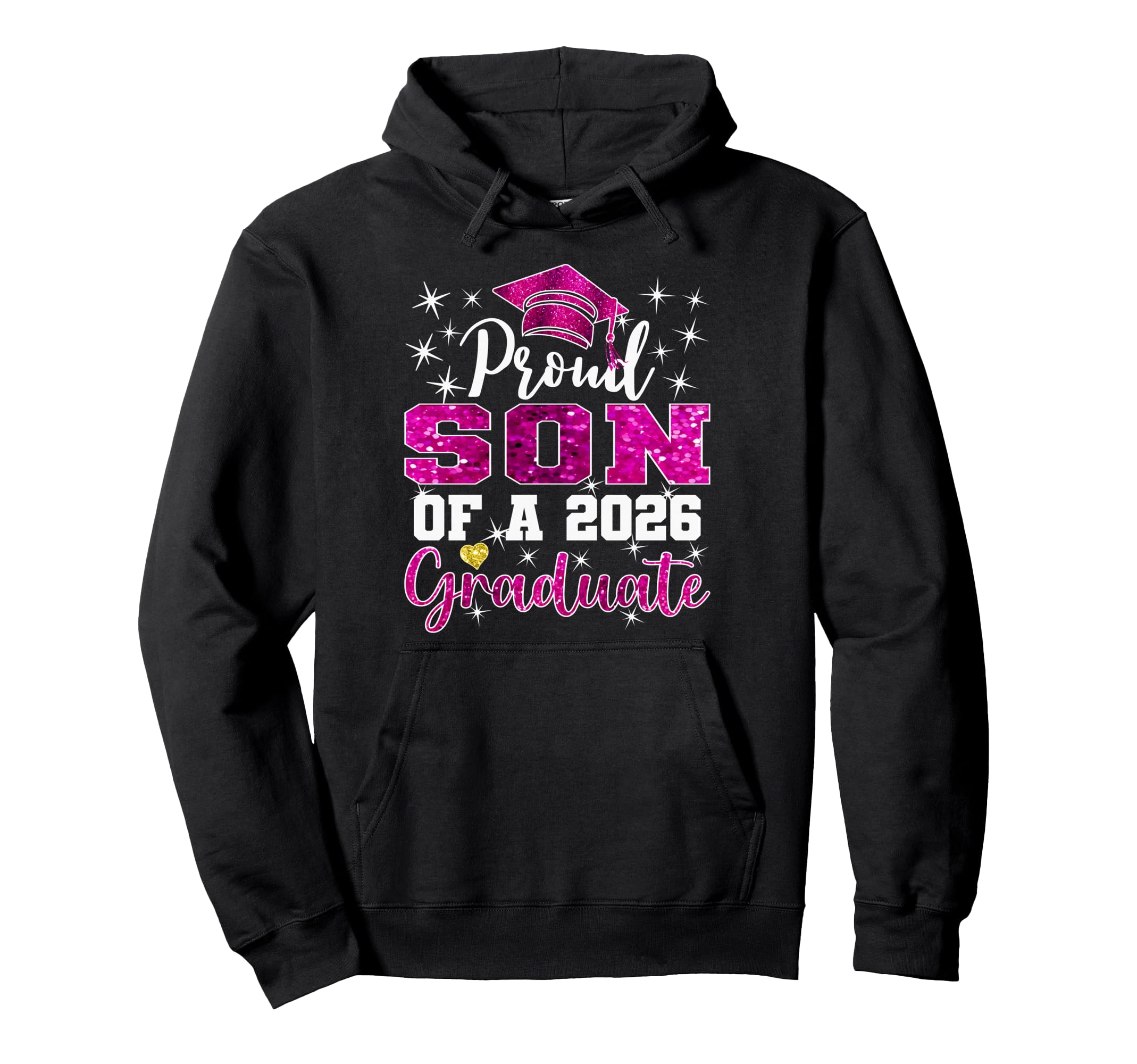 Super Proud Son 2026 Graduate Senior Hoodie - Streetwear Style Unisex - T-Shirt, Sweatshirt, Hoodie