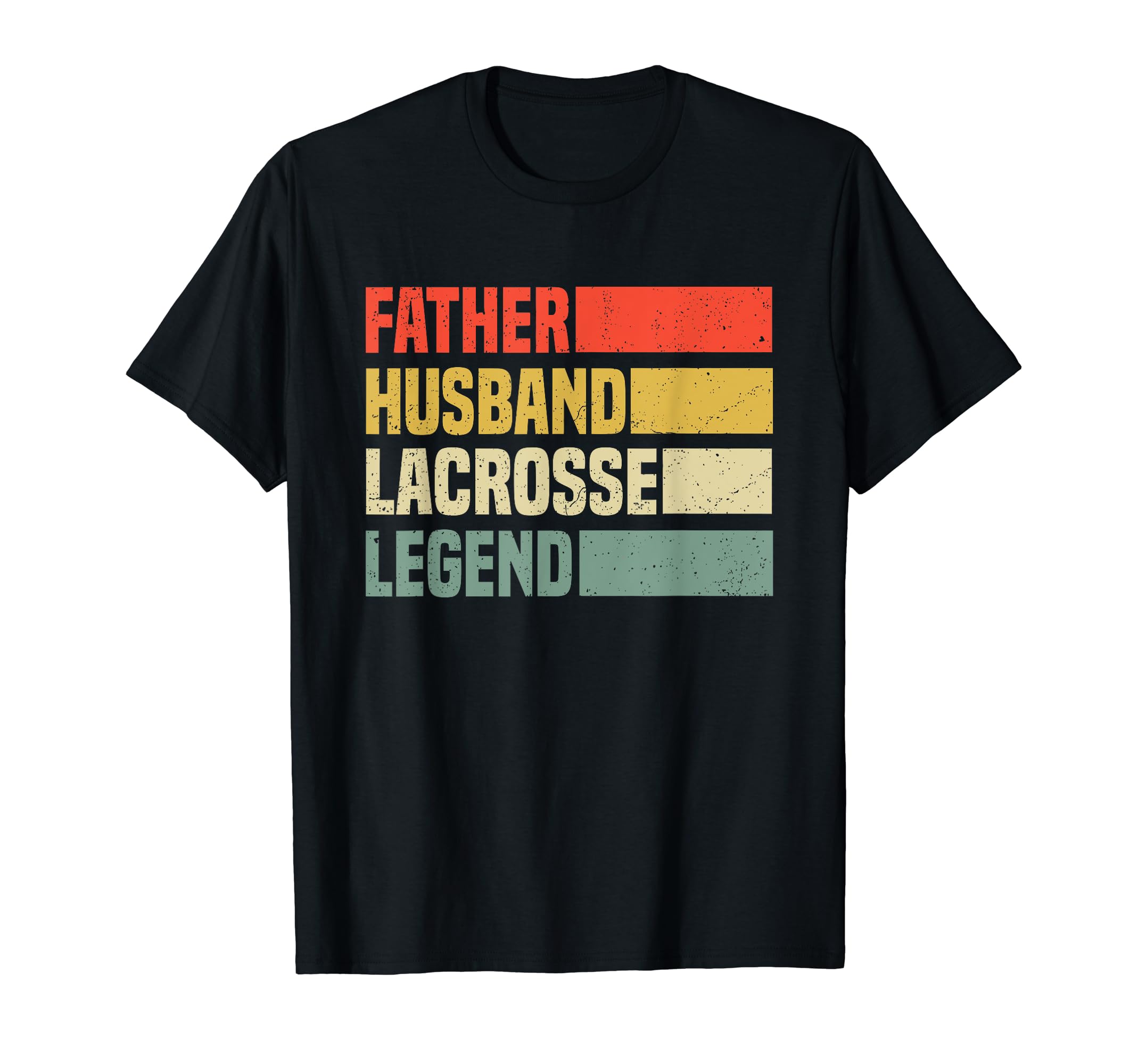 Father Husband Lacrosse Legend T-Shirt - Custom Art Print Men Women - T-Shirt, Sweatshirt, Hoodie