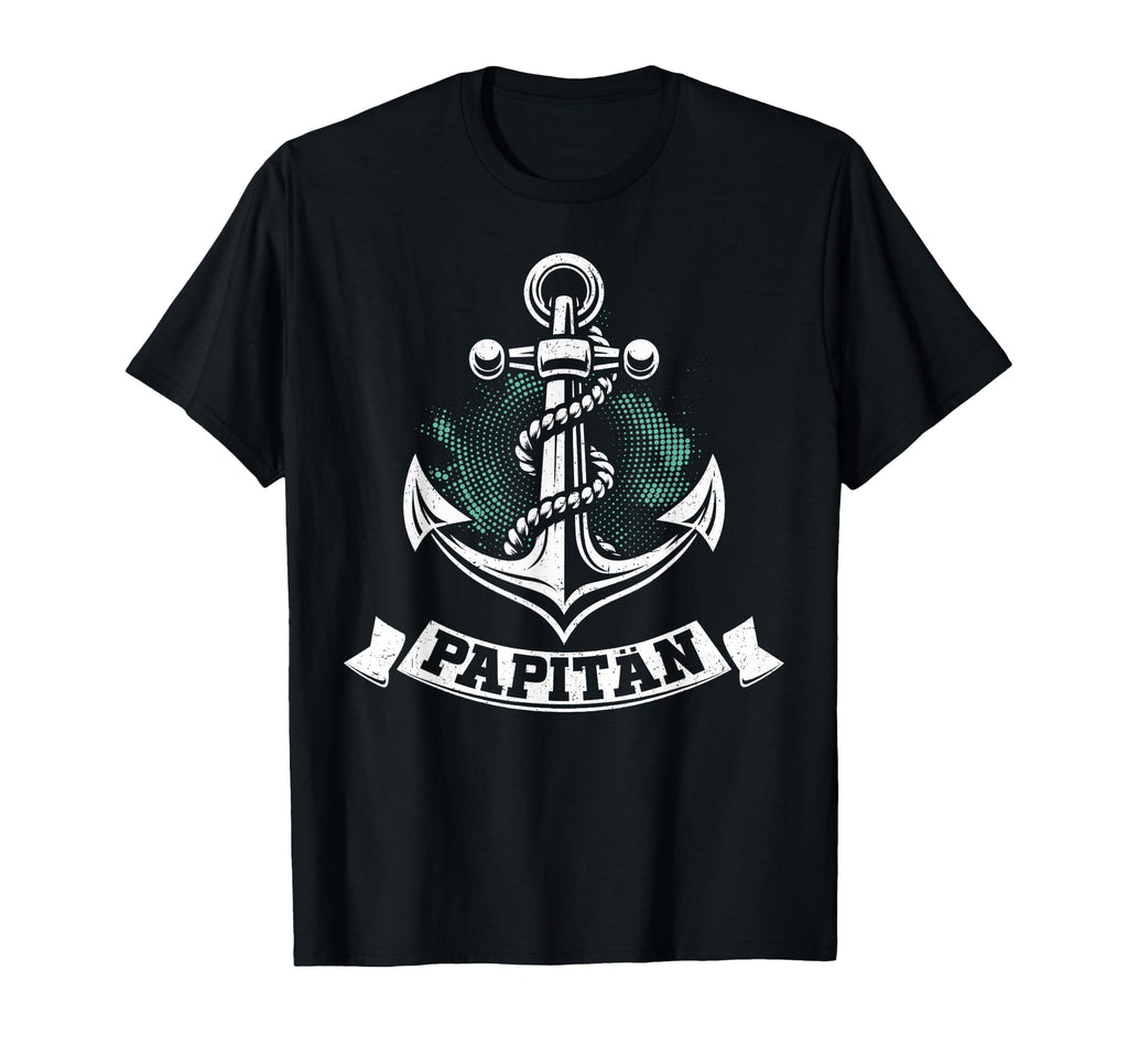 Papit N Funny Word Game Captain Dad T-Shirt - Novelty Apparel for Adults - T-Shirt, Sweatshirt, Hoodie