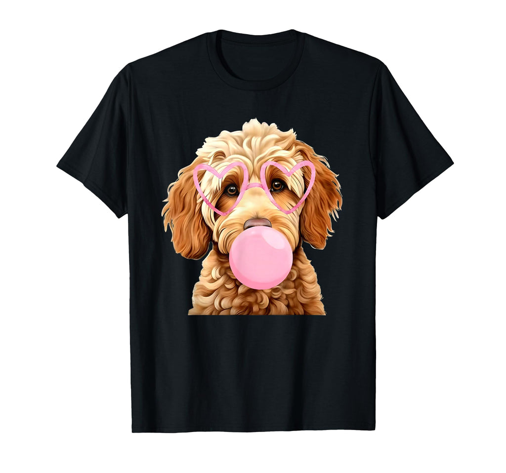 Girly Doodle Gum Dog T-Shirt - Novelty Apparel Unisex - T-Shirt, Sweatshirt, Hoodie