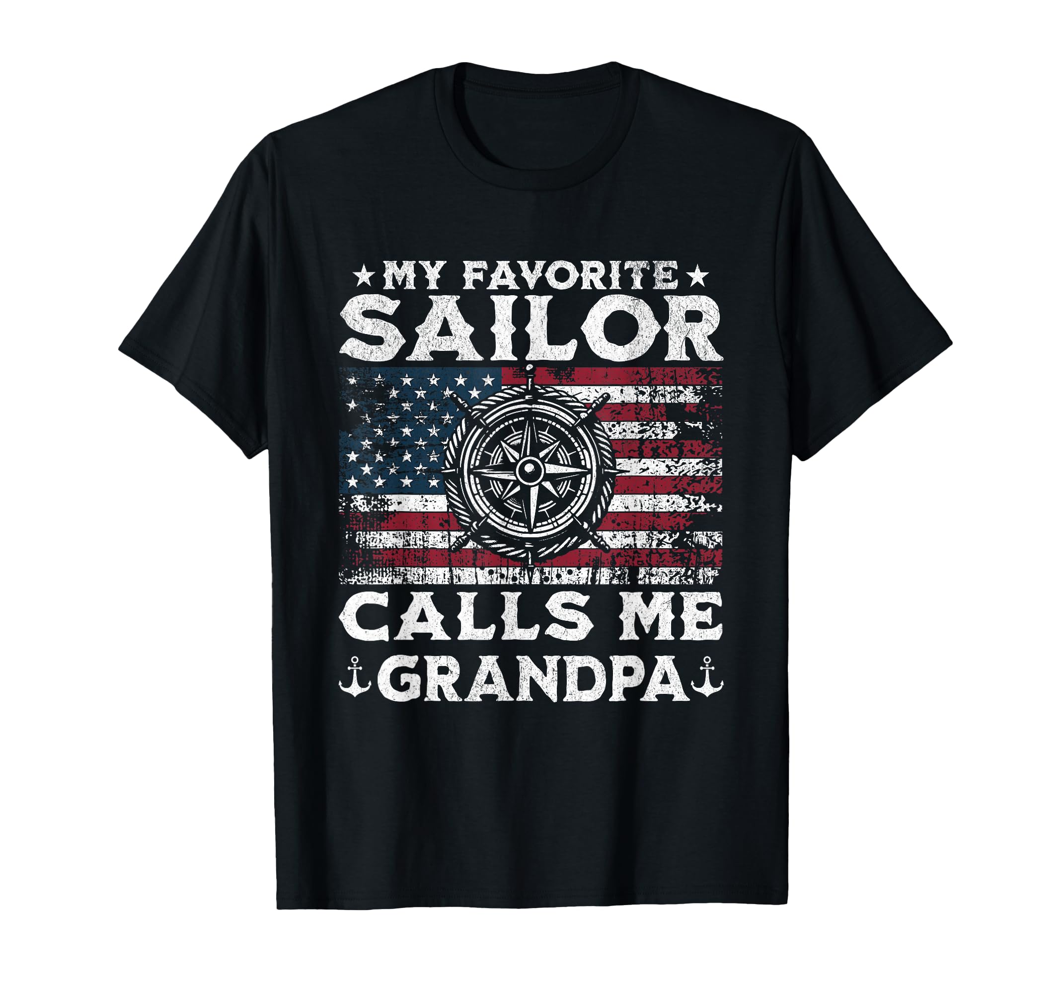 My Favorite Sailor Calls Me T-Shirt - Fun Novelty Design for Adults - T-Shirt, Sweatshirt, Hoodie