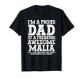 Dad Malia Personalized Name Funny T-Shirt - Unique Graphic Men Women - T-Shirt, Sweatshirt, Hoodie