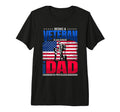 Mens Veteran Dad Soldier Patriotic T-Shirt - Casual Everyday Wear Unisex - T-Shirt, Sweatshirt, Hoodie
