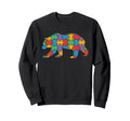 Autism Awareness Autistic Love Proud Sweatshirt - Graphic Print Men Women - T-Shirt, Sweatshirt, Hoodie