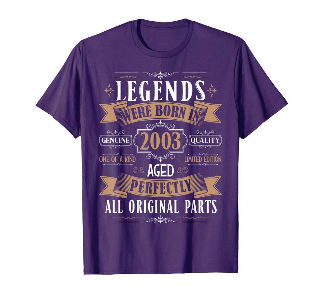 Legends Born 2003 23Rd Birthday 23 T-Shirt - Graphic Print for Adults - T-Shirt, Sweatshirt, Hoodie