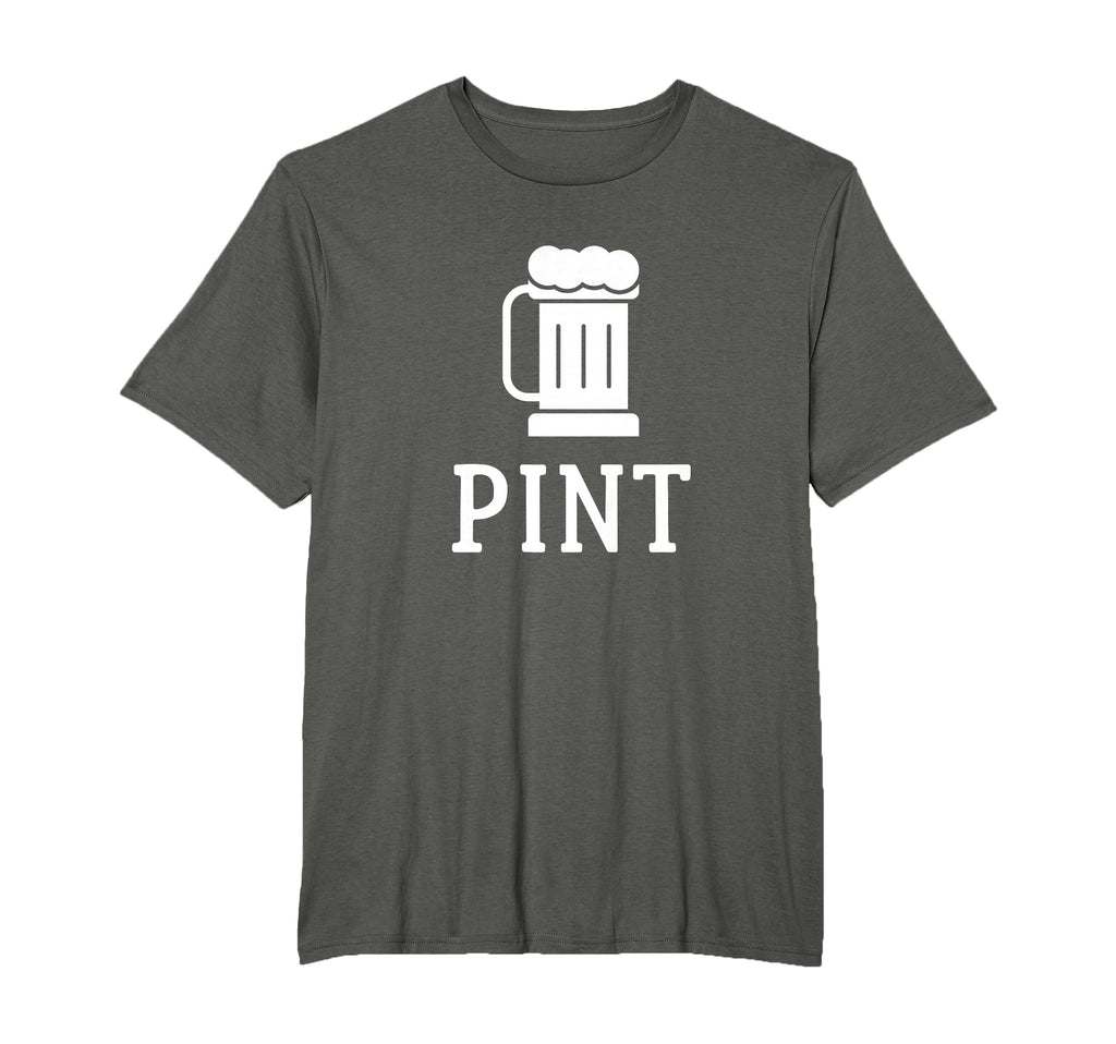 Pint Half Pint Matching Shirts Beer T-Shirt - Graphic Print Men Women - T-Shirt, Sweatshirt, Hoodie