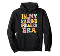 My Raising Ballers Era Groovy Soccer Hoodie - Trendy Graphic Unisex - T-Shirt, Sweatshirt, Hoodie
