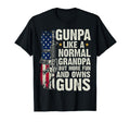 Gunpa Like Normal Grandpa Patriotic T-Shirt - Minimalist Print Men Women - T-Shirt, Sweatshirt, Hoodie
