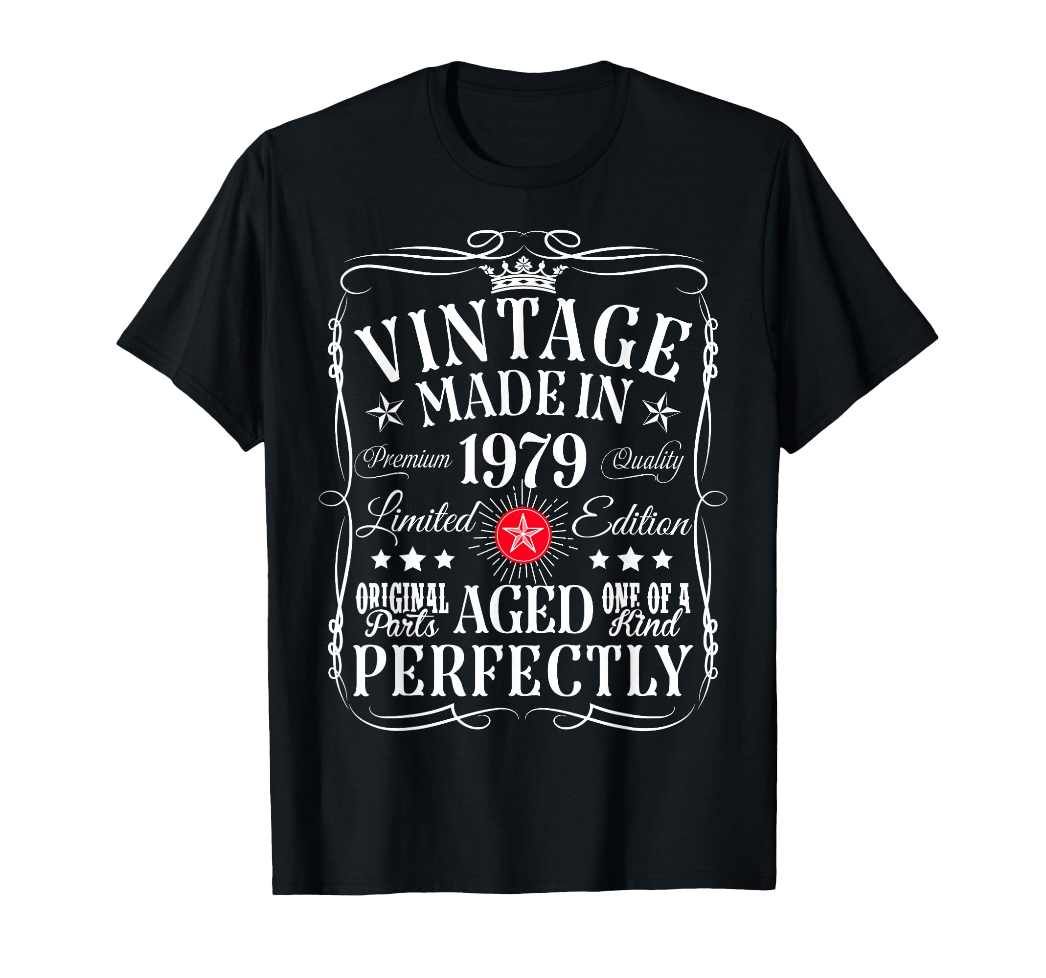 47Th Birthday Decorations 1979 47 Years Old T-Shirt - Trendy Graphic Unisex - T-Shirt, Sweatshirt, Hoodie