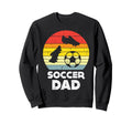 Soccer Dad Sunset Football Player Sweatshirt - Streetwear Style Unisex - T-Shirt, Sweatshirt, Hoodie