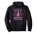 Dad Birthday Twirling Family Matching Hoodie - Graphic Print Unisex - T-Shirt, Sweatshirt, Hoodie