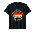 Ryan Myth Legend Personalized Name T-Shirt - Fun Novelty Design Men Women - T-Shirt, Sweatshirt, Hoodie