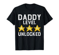 Daddy Level Unlocked Promoted To T-Shirt - Fun Novelty Design Men Women - T-Shirt, Sweatshirt, Hoodie