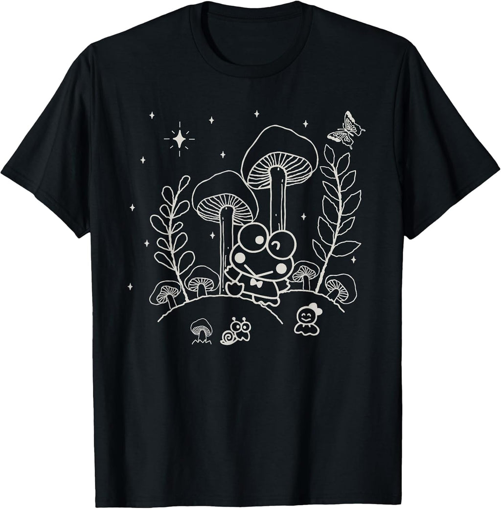 Keroppi Midnight Mushroom - Adult & Kids T-Shirts, Sweatshirts & Hoodies apparel design preview 1