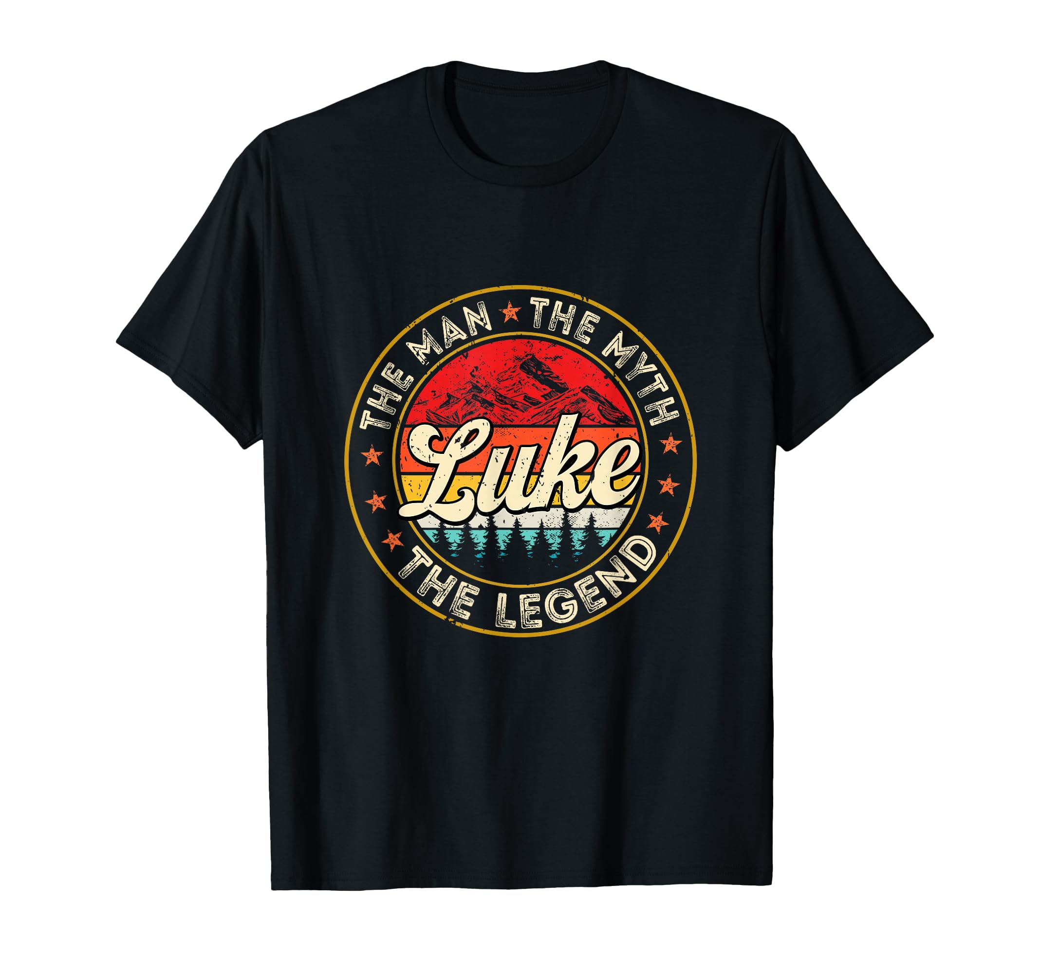 Luke Myth Legend Personalized Name T-Shirt - Fun Novelty Design for Adults - T-Shirt, Sweatshirt, Hoodie