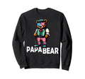 Papa Bear Gifts Funny Birthday Fun Sweatshirt - Novelty Apparel Unisex - T-Shirt, Sweatshirt, Hoodie