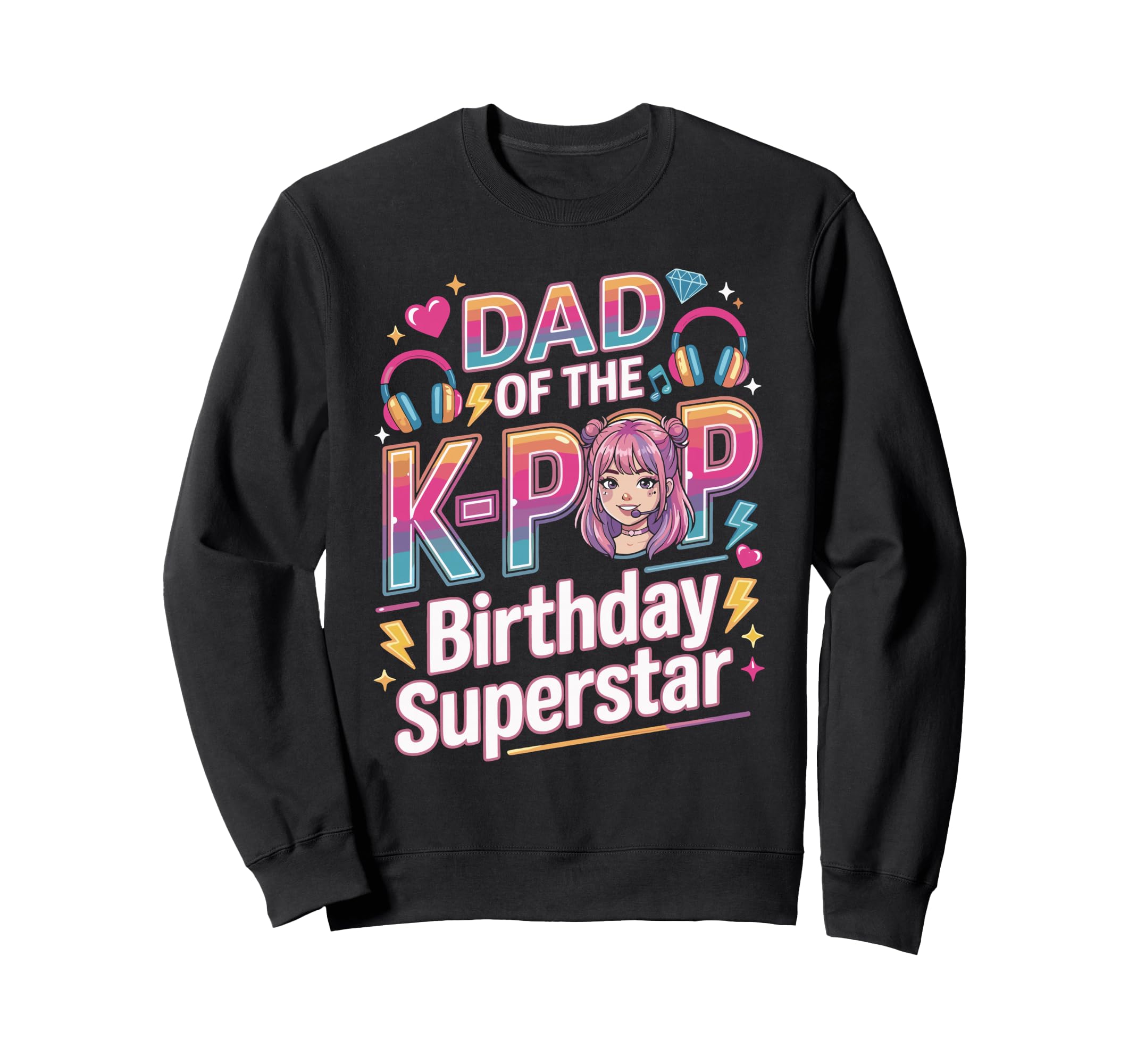 Kpop Outfit Korean Music Dad K Pop Sweatshirt - Custom Art Print Unisex - T-Shirt, Sweatshirt, Hoodie