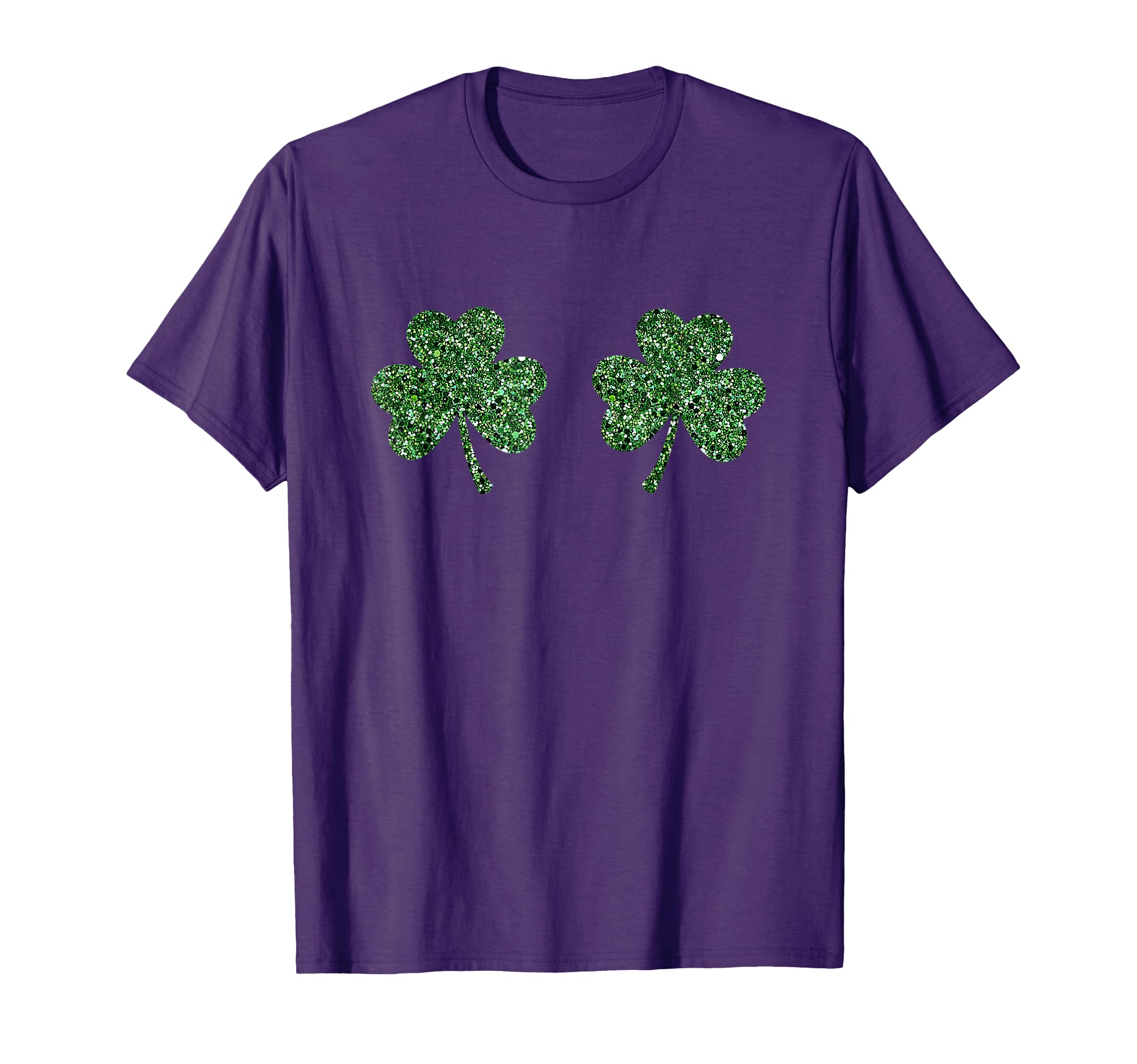 Shamrock Boobs Irish Boobies St Patricks T-Shirt - Minimalist Print Unisex - T-Shirt, Sweatshirt, Hoodie