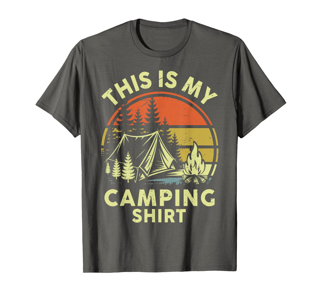 This Is My Camping Funny Campfire T-Shirt - Casual Everyday Wear Men Women - T-Shirt, Sweatshirt, Hoodie