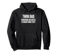 Twin Dad Surviving Coffee And Chaos Since Hoodie - Minimalist Print Unisex - T-Shirt, Sweatshirt, Hoodie