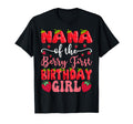 Nana Berry First Birthday Strawberry T-Shirt - Minimalist Print Men Women - T-Shirt, Sweatshirt, Hoodie